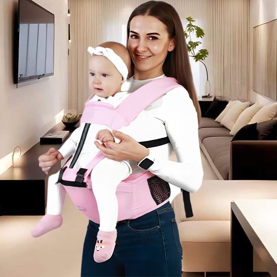 PORTE BEBE ERGONOMIQUE LUXE |Soutient dos et épaule
